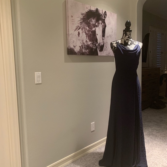 Wayf floor length formal gown.  NWT - Picture 3 of 7